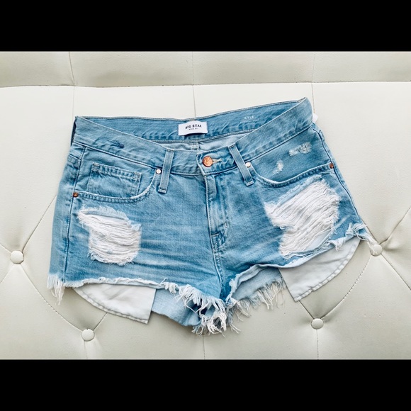 Big Star Pants - NEW Big Star Boyfriend denim shorts retail 115.00